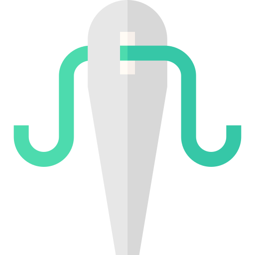 Needle Basic Straight Flat icon