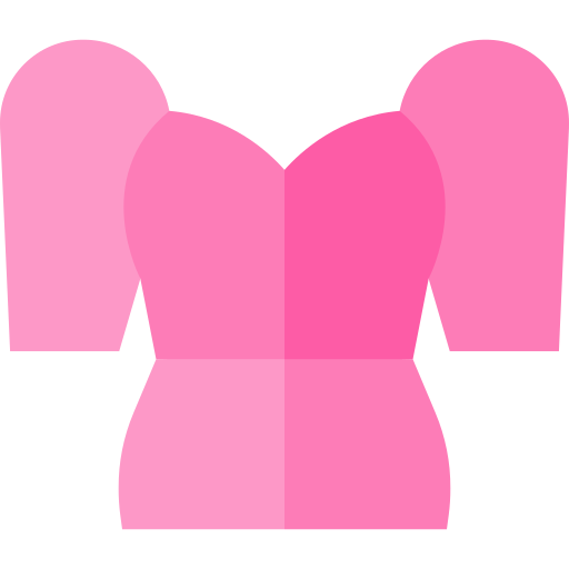 blouse Basic Straight Flat icoon