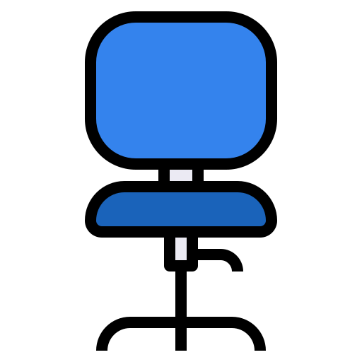 sedia Generic Outline Color icona