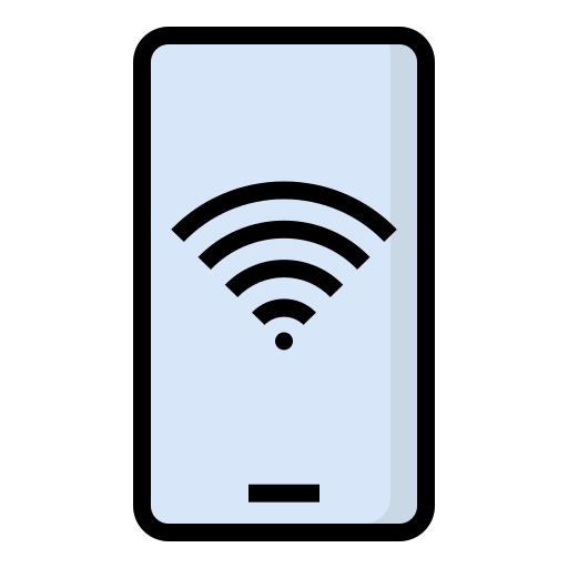 スマートフォン Generic Outline Color icon