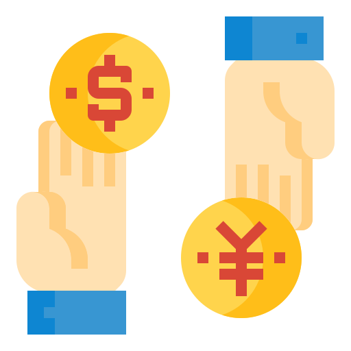 Money exchange Generic Flat icon