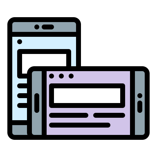Responsive Generic Outline Color icon