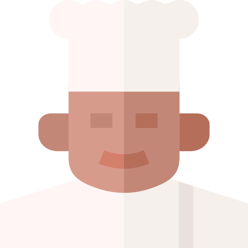 Chef Basic Straight Flat icon
