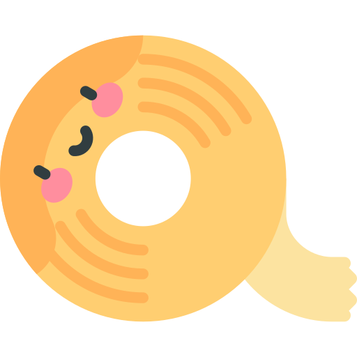 Tape Kawaii Flat icon