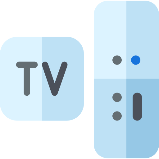 apple tv Basic Rounded Flat icona