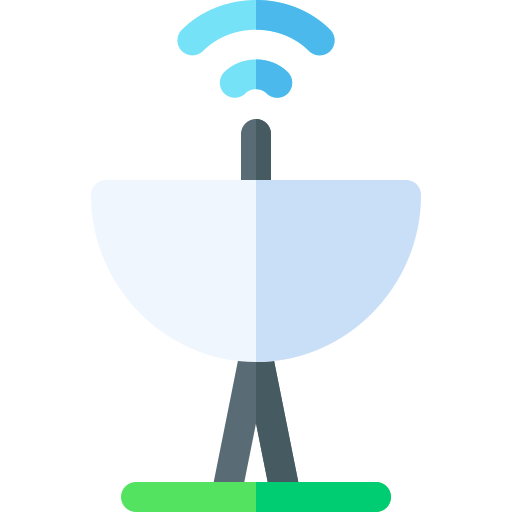 antenna Basic Rounded Flat icona