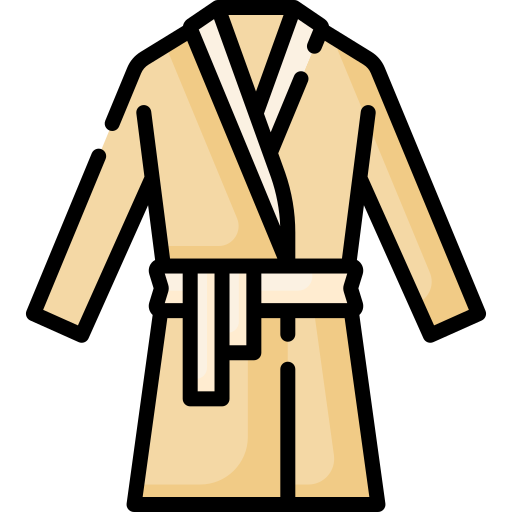 Bathrobe Special Lineal color icon