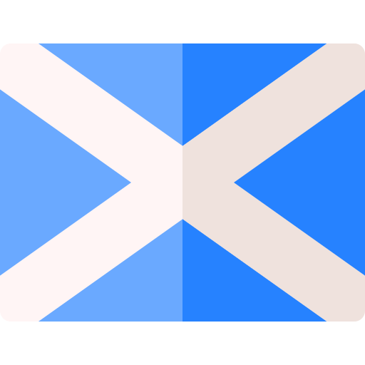 Шотландия Basic Rounded Flat иконка