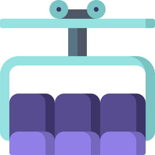 Chairlift Special Flat icon