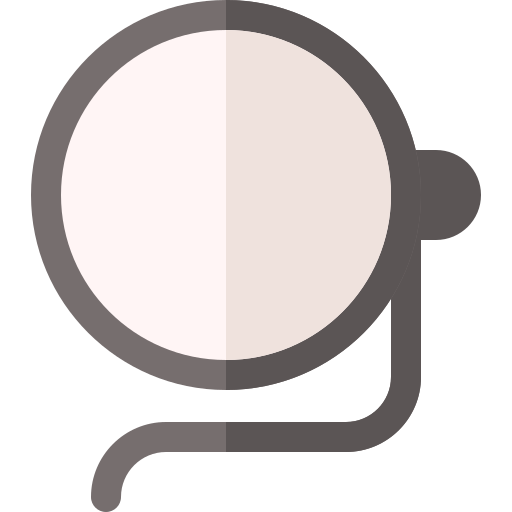 Монокль Basic Rounded Flat иконка