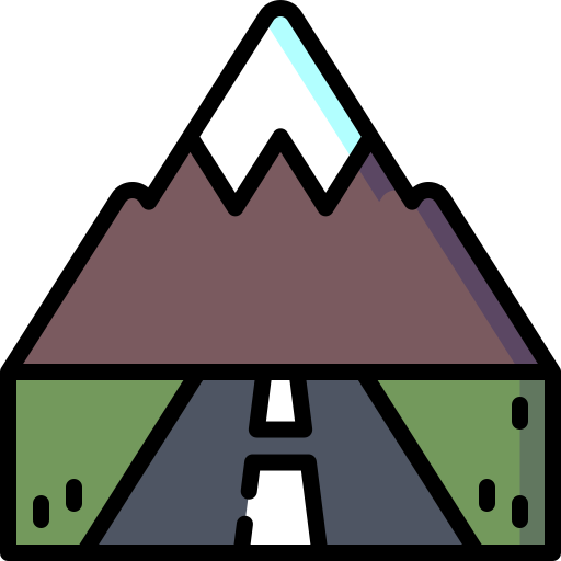 Mountain Special Lineal color icon