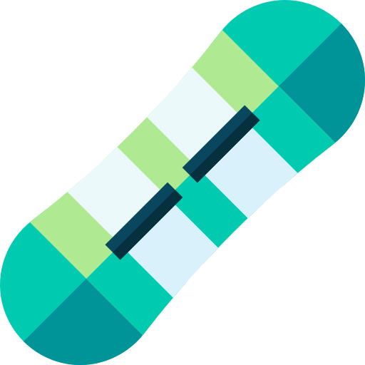 tabla de snowboard Basic Straight Flat icono