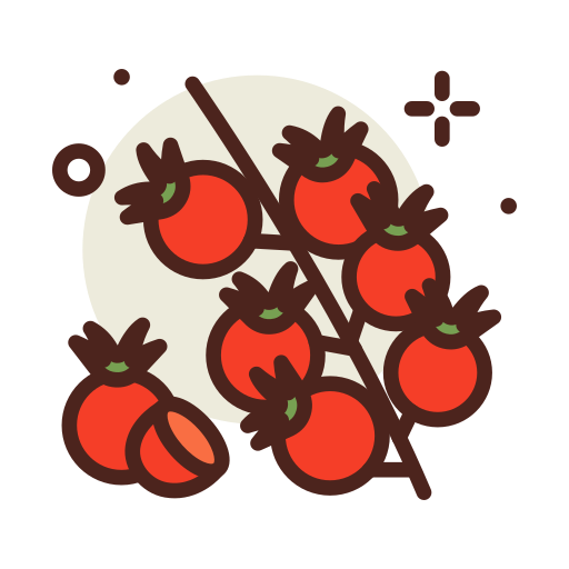 помидоры черри Darius Dan Lineal Color иконка