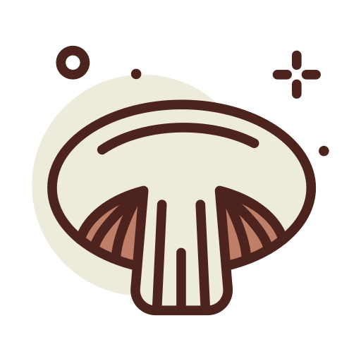 Mushroom Darius Dan Lineal Color icon