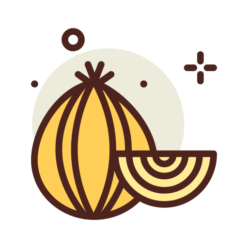 Onion Darius Dan Lineal Color icon