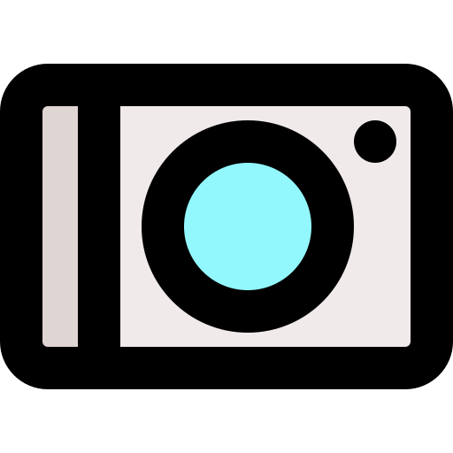 cámara bqlqn Lineal Color icono