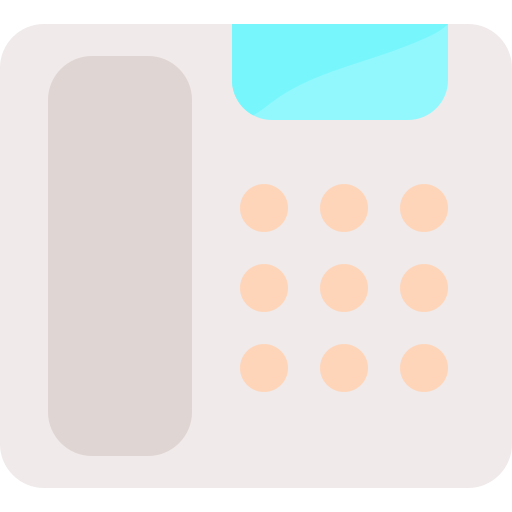 telefon bqlqn Flat ikona