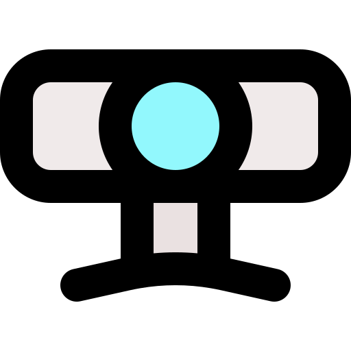 웹 카메라 bqlqn Lineal Color icon