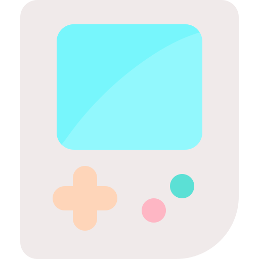 Portable video game console bqlqn Flat icon