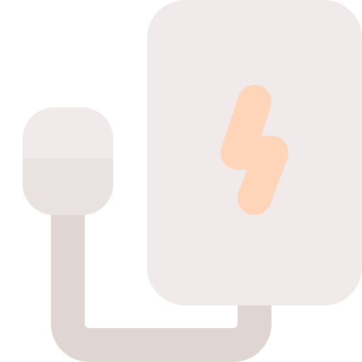 Power bank bqlqn Flat icon