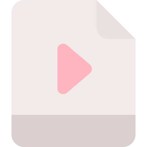 비디오 파일 bqlqn Flat icon