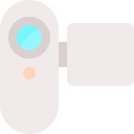 camara de video bqlqn Flat icono