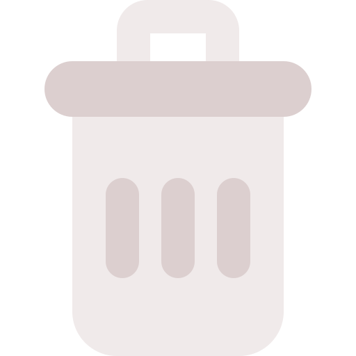 contenedor de basura bqlqn Flat icono