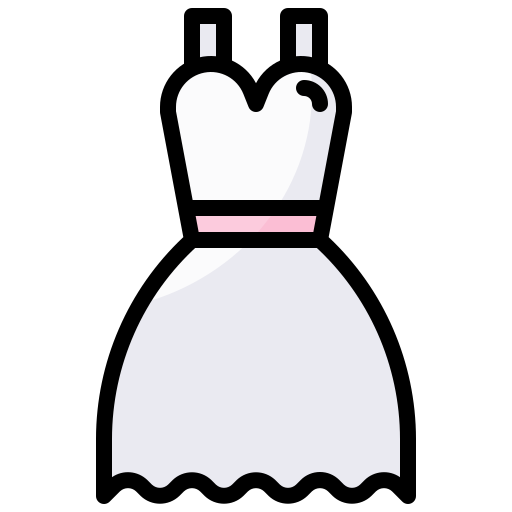 Платье невесты Generic Outline Color иконка