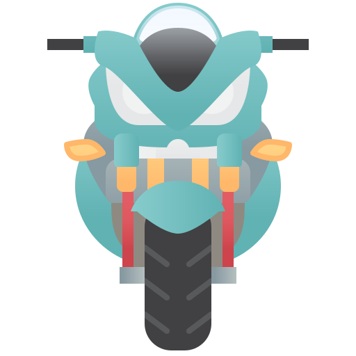 motociclo Amethys Design Flat icona