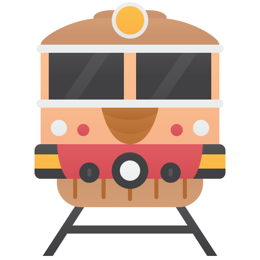 treno Amethys Design Flat icona