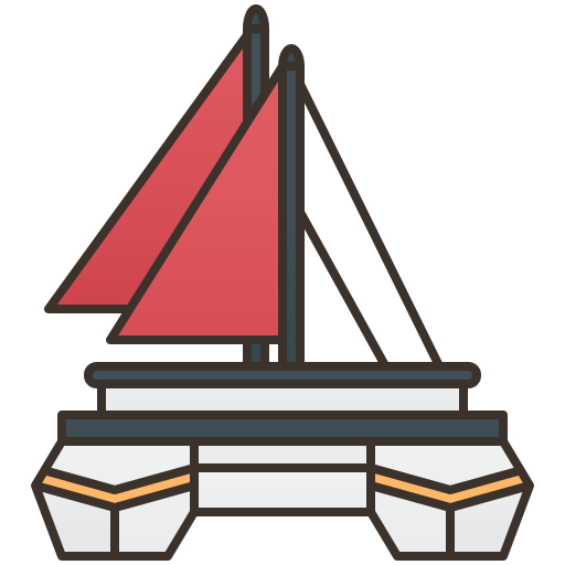 Парусная лодка Amethys Design Lineal Color иконка