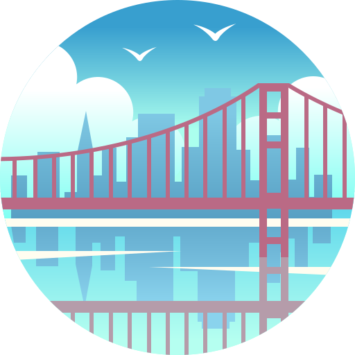 샌프란시스코 Generic Circular icon