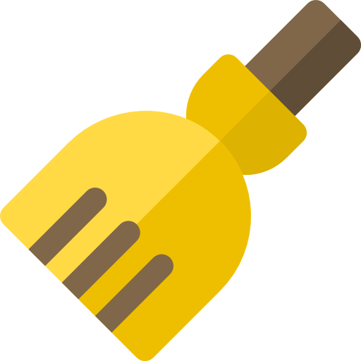 Broom Basic Rounded Flat icon