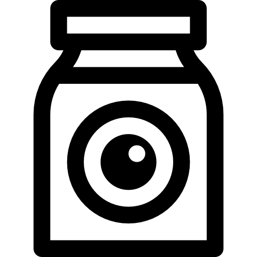 bulbo oculare Basic Rounded Lineal icona