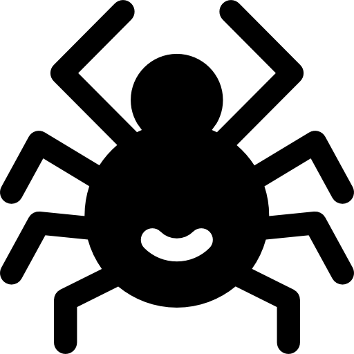 거미 Basic Rounded Filled icon