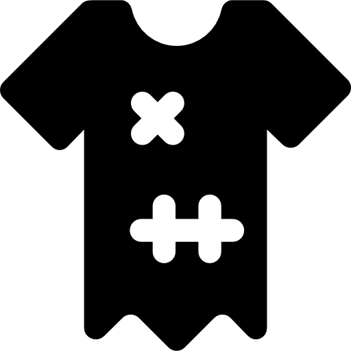 shirt Basic Rounded Filled icoon