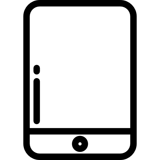 タブレット Detailed Rounded Lineal icon