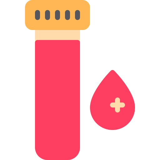 prueba de sangre Berkahicon Flat icono