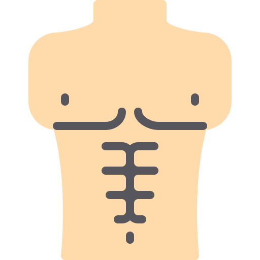 menselijk lichaam Berkahicon Flat icoon