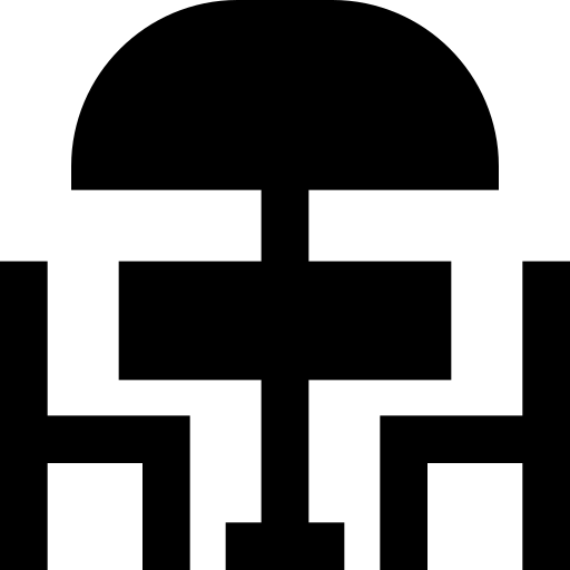 stół kempingowy Generic Glyph ikona