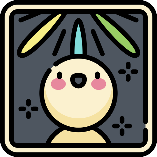 写真 Kawaii Lineal color icon