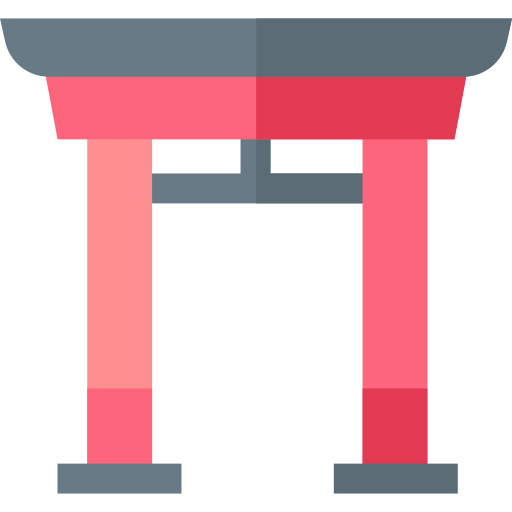 schintoismus Basic Straight Flat icon