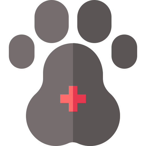 Paw Basic Straight Flat icon