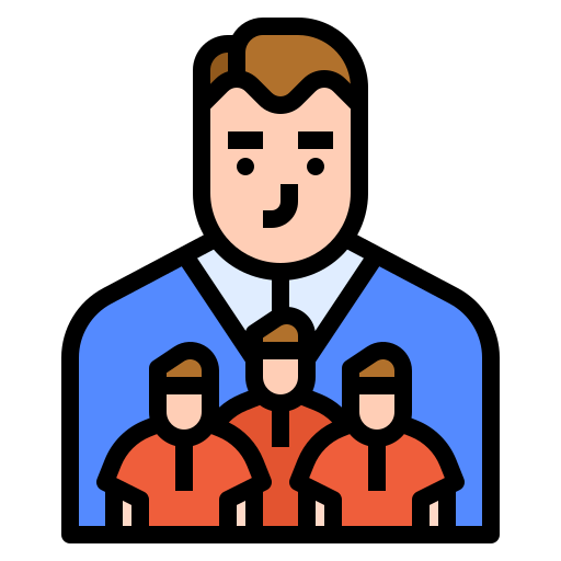 Human resources Ultimatearm Lineal Color icon