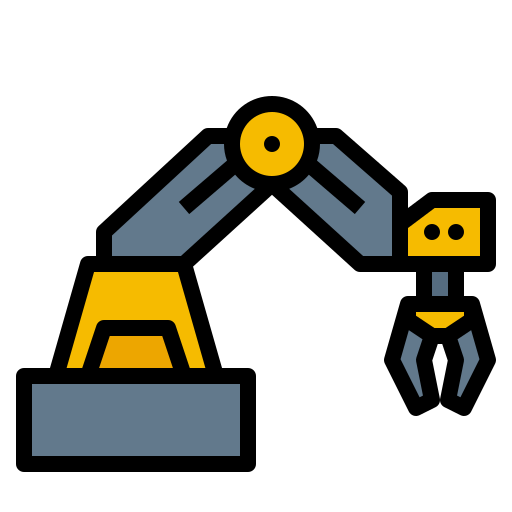 roboterarm Ultimatearm Lineal Color icon