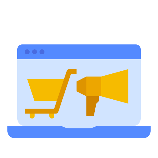 Digital marketing Ultimatearm Flat icon