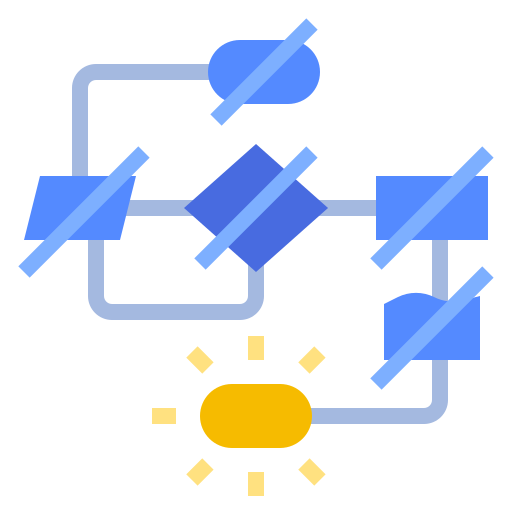 diagrama de flujo Ultimatearm Flat icono