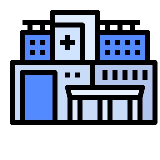krankenhaus Ultimatearm Lineal Color icon