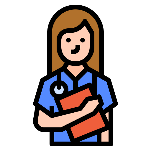 enfermera Ultimatearm Lineal Color icono