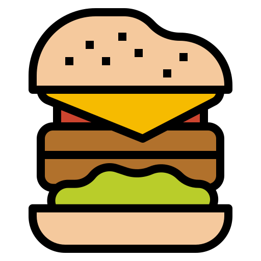 hamburger Ultimatearm Lineal Color icona